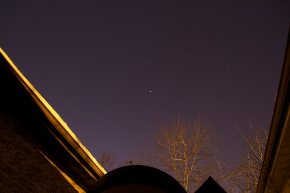 Stars with Jupiter in the sky