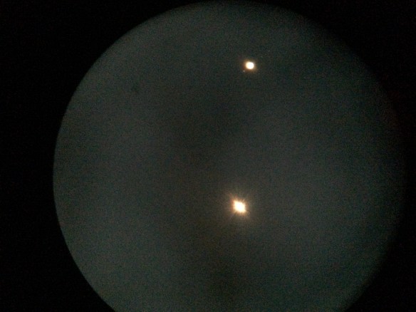 Conjunction of Venus and Jupiter